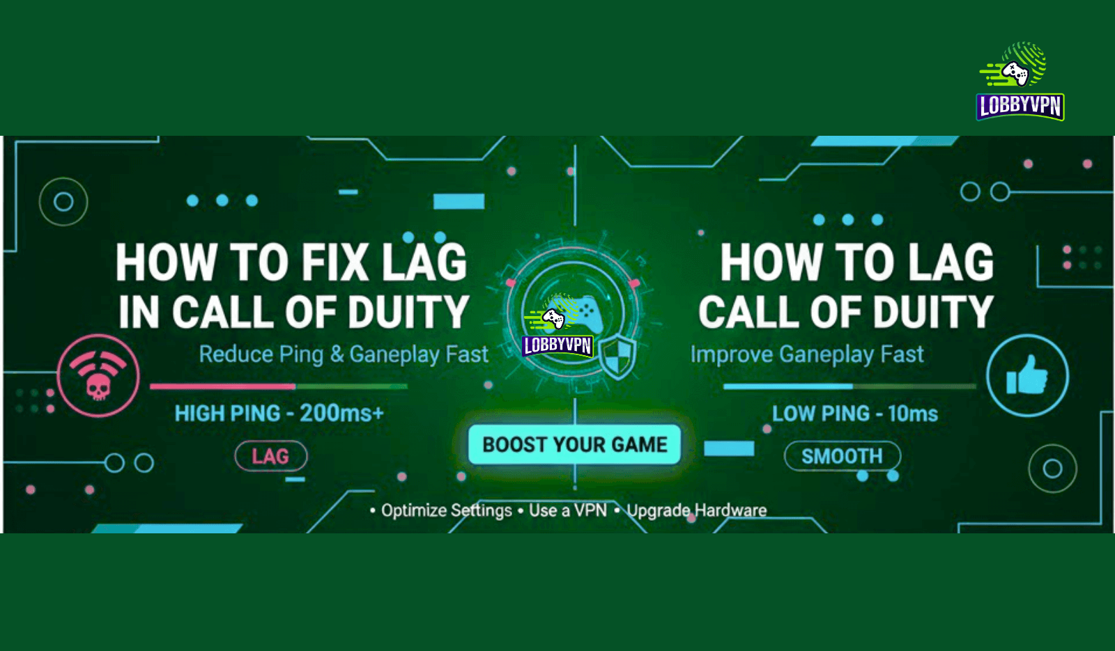 How to Fix Lag in Call of Duty