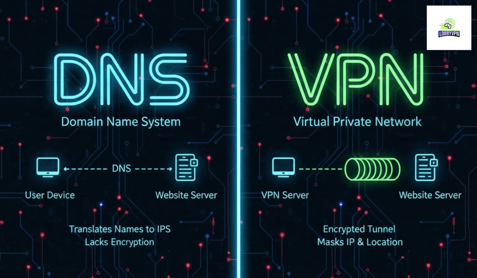 DNS vs VPN