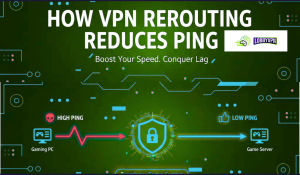 How VPN Rerouting Reduces Ping